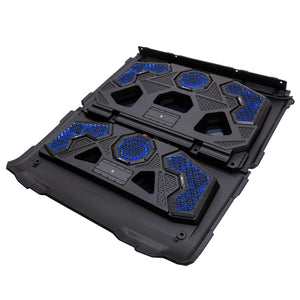 MBQRG4-S14R 1000 Watt 14 Speaker Polaris RANGER Audio Roof with 7 Inch LED Source Unit and 45 Inch Light Bar