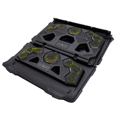 MBQRG4-S14R 1000 Watt 14 Speaker Polaris RANGER Audio Roof with 7 Inch LED Source Unit and 45 Inch Light Bar