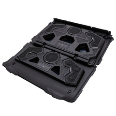 MBQRG4-S14R 1000 Watt 14 Speaker Polaris RANGER Audio Roof with 7 Inch LED Source Unit and 45 Inch Light Bar