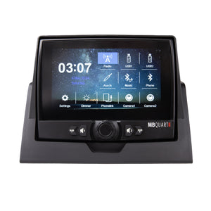 MBQRG4-S14R 1000 Watt 14 Speaker Polaris RANGER Audio Roof with 7 Inch LED Source Unit and 45 Inch Light Bar