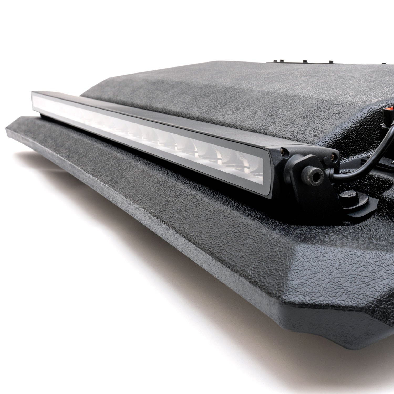 MBQRT2-S7R 500 Watt 7 Speaker Polaris RZR Trail Audio Roof with 7 Inch LED Source Unit and 32 Inch Light Bar