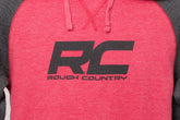 Rough Country Hoodie | Heater | Red/Gray | 2XL