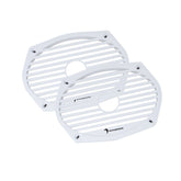 MS69CXG - Motorsport 6"x9" White Grills (Pair)
