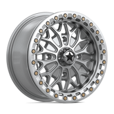 BOLO UTV BEADLOCK - GLOSS SILVER W/ MACHINED FACE