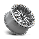 BOLO UTV BEADLOCK - GLOSS SILVER W/ MACHINED FACE