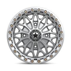 BOLO UTV BEADLOCK - GLOSS SILVER W/ MACHINED FACE
