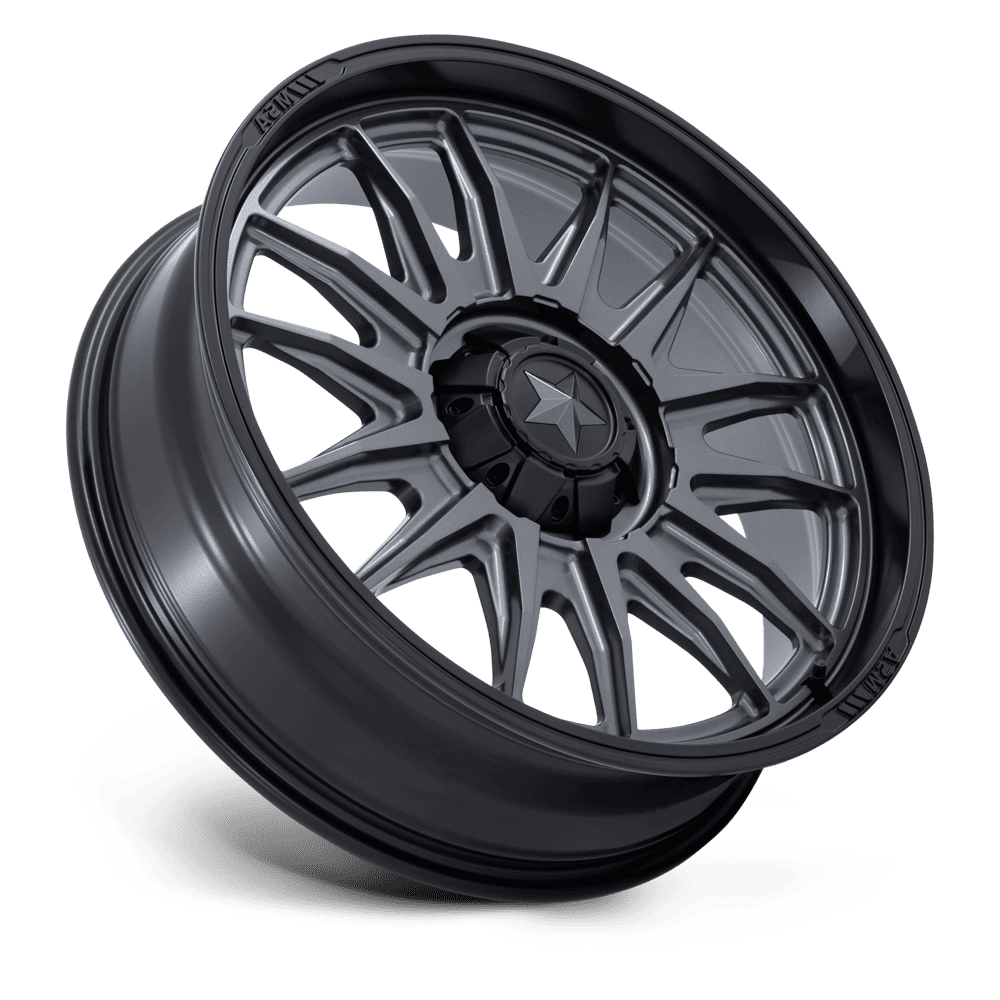 COMMANDER UTV - MATTE GUNMETAL W/ M-BLK LIP