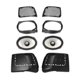 2014-2023 Harley Davidson Cut In Lid Kit with HXM69F2 (2 ohm ) Speakers - MSHXM692LK