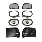 2014-2023 Harley Davidson Cut In Lid Kit with HXM69F4 (4 ohm ) Speakers - MSHXM694LK