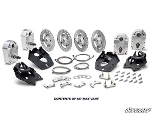 Polaris Ranger XP 1000 6in. Portal Gear Lift with 45% Gear Reduction - Billet Housing - Single Idler - 45% Gear Reduction - Billet Housing