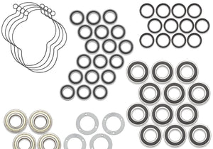 4in. & 6in. Seal and Bearing Rebuild Kit for Gen 1 Portals - Dual - Dual Idler