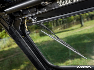 Polaris General 1000 Flip-Down Glass Windshield-copy