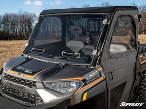 Polaris Ranger XP 900 Vented Full Windshield—Dark Tint Scratch-Resistant