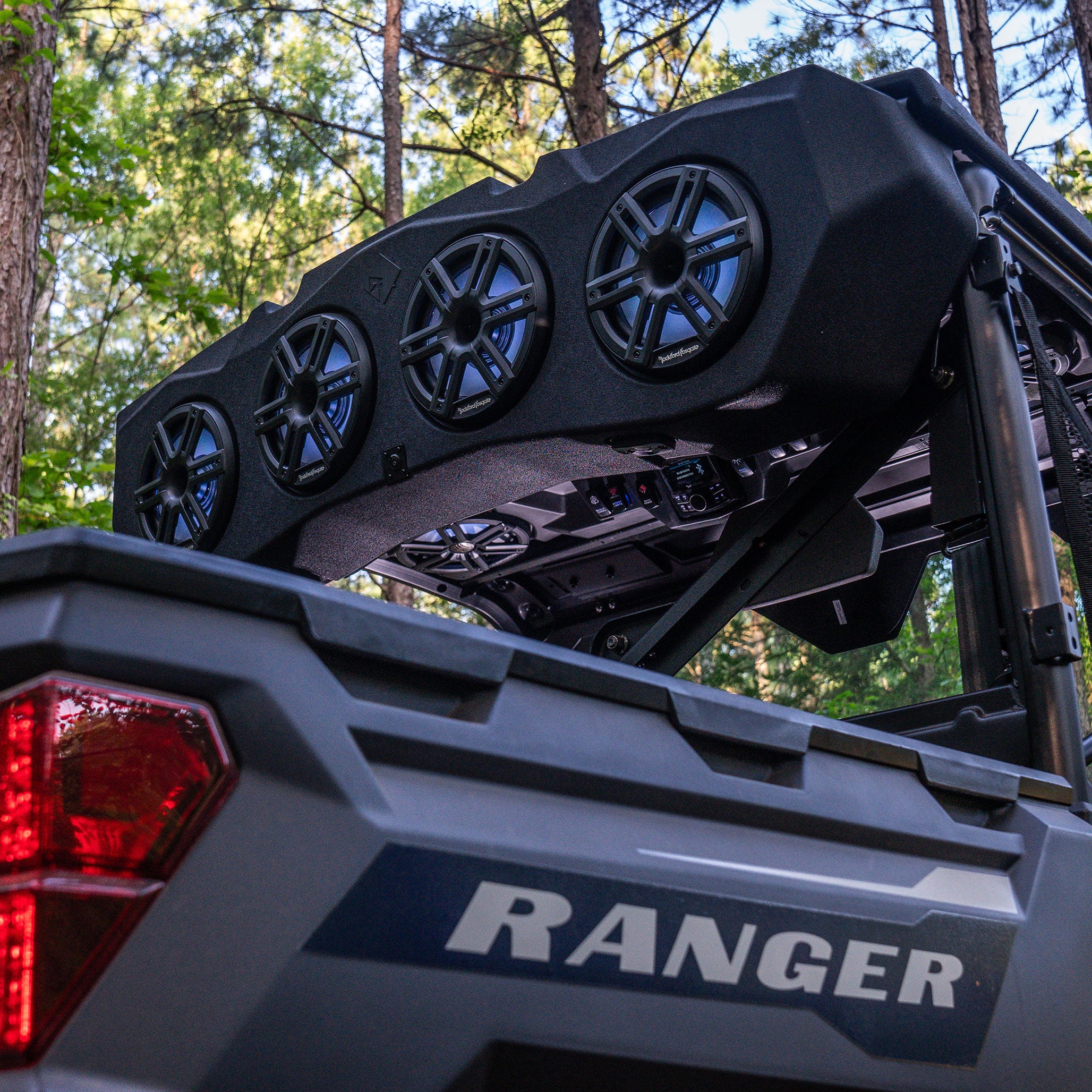 RNGR18-CAPM2 - Rear Audio Cap for Select 2018+ Polaris Ranger Models - image 2