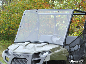 Polaris Ranger Midsize Scratch Resistant Full Windshield