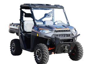 Polaris Ranger Kinetic Windshield - Scratch Resistant