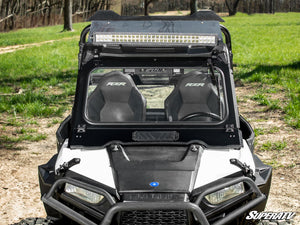 Polaris RZR XP Turbo Flip Down Glass Windshield - 2016-2018