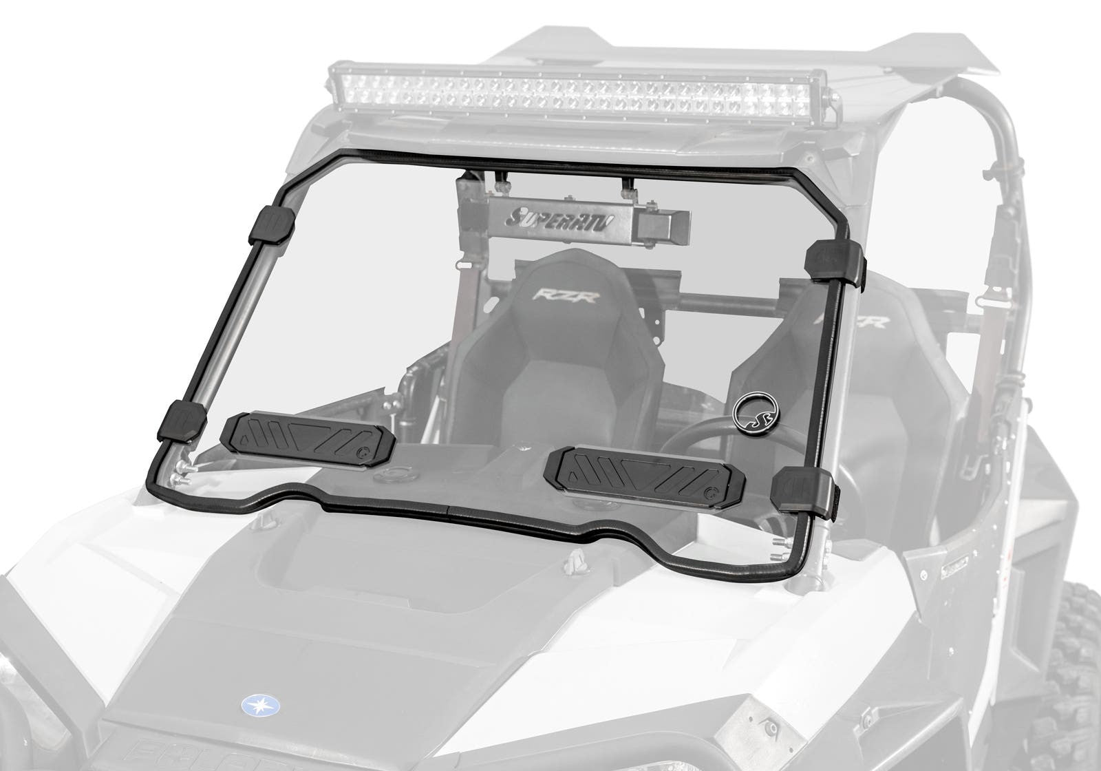 Polaris RZR XP 1000 Scratch Resistant Vented Full Windshield