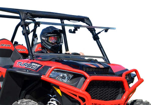 Polaris RZR XP Turbo Scratch Resistant Flip Windshield