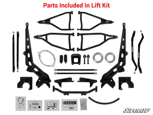 Polaris RZR XP Turbo 10in. Lift Kit with Rhino 2.0 Axles