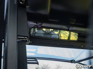17in. Curved Rear View Mirror - Brackets