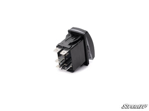 Sealed 7-Pin Momentary Horn Rocker Switch - Hazard Light