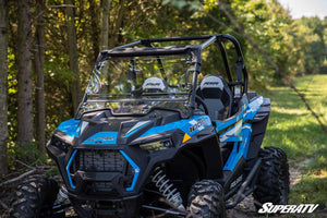 Polaris RZR 1000 Scratch Resistant Flip Windshield - 2019+