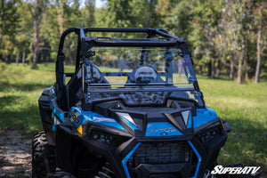 Polaris RZR 1000 Scratch Resistant Flip Windshield - 2019-2023