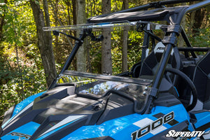 Polaris RZR 1000 Scratch Resistant Flip Windshield - 2019-2023