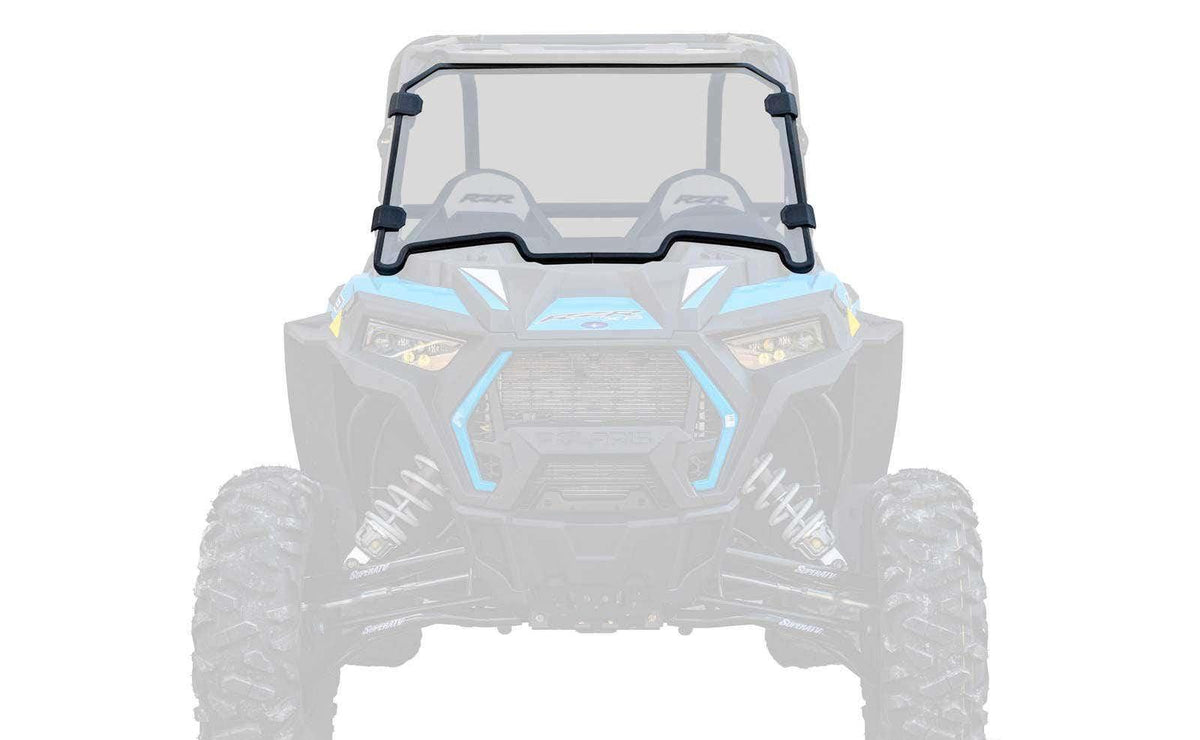 Polaris RZR XP 1000 Full Windshield - Light Tint, Scratch Resistant - 2019+ - No print
