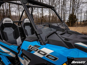 Polaris RZR XP 1000 Half Windshield - Dark Tint - Standard 2019+