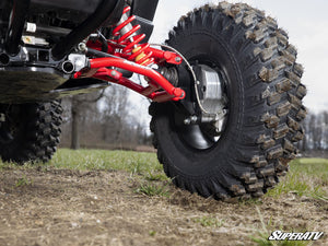 Polaris RZR 900 4in. Portal Gear Lift - Manufactured before 3/2/2015 - 4 Seat - Dual Idler - 30% Gear Reduction - Billet Housing - Without Frame Stiffener