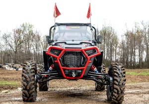 Polaris RZR XP Turbo S 4in. Portal Gear Lift - 2 Seat - Dual Idler - 30% Gear Reduction - Billet Housing