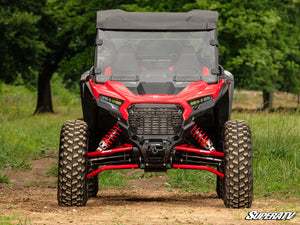 Polaris RZR XP 1.5in. Forward Offset A-Arms - Red - No Ball Joints
