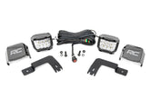 LED Light | Under Bed Mount | 3" Chrome Pair | Wide Angle | Polaris XPEDITION ADV 5