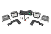 LED Light | Under Bed Mount | 3" Chrome Pair | Wide Angle | Polaris XPEDITION ADV 5