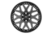 Rough Country 95 Series Wheel | One-Piece | Gloss Black Machined | 20x10 | 8x180 | -19mm