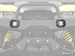 Polaris Ranger XP 570 Outfitter Bed Rack - Recessed Lights + 2 Pin Wiring Harness