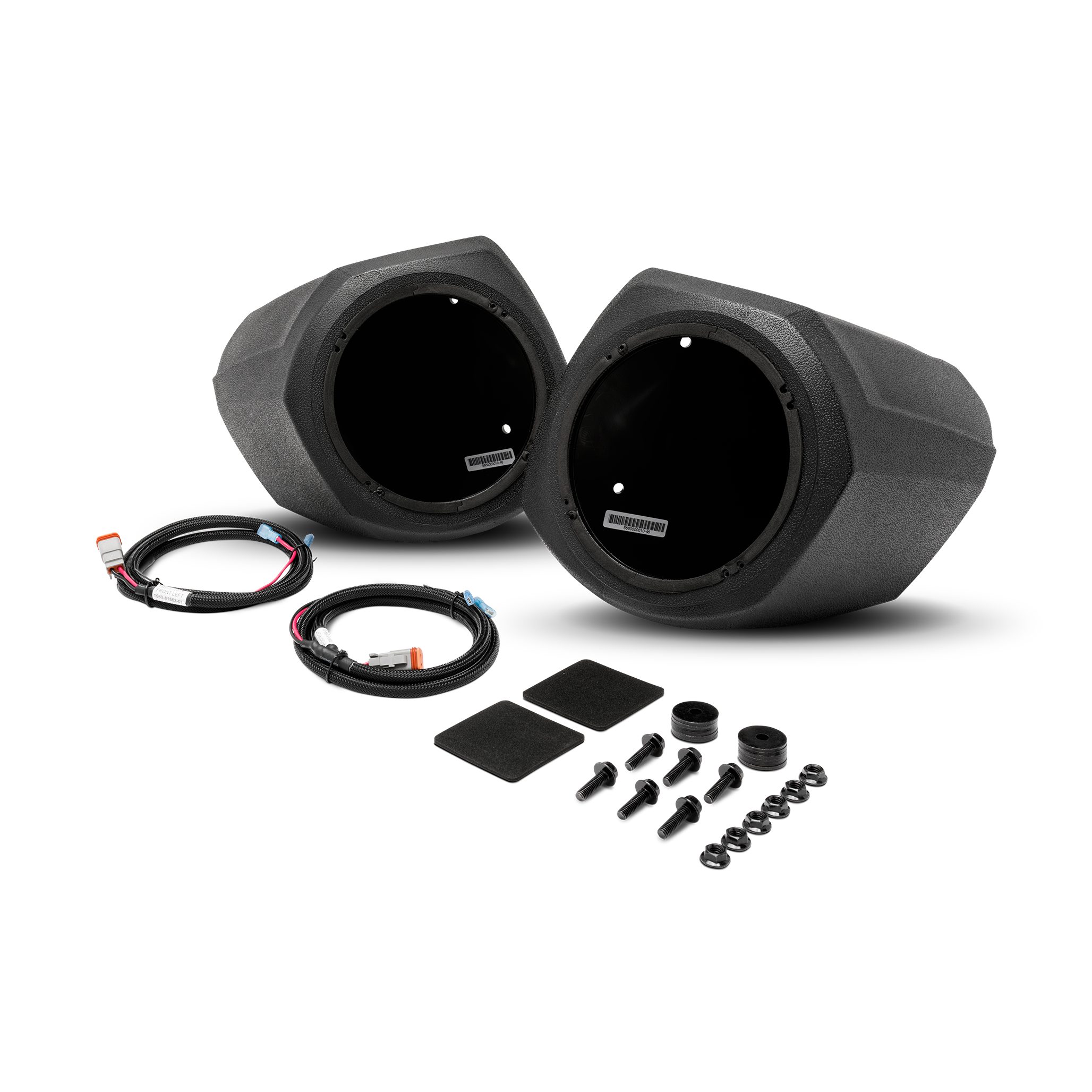 6.5′′ front lower speaker enclosures for select 2016+ Polaris GENERAL models