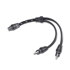 Premium Y-Adapter 1 Female To 2 Male