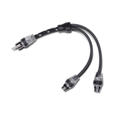 Premium Y-Adapter 1 Male To 2 Female