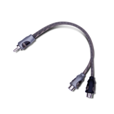 Twisted Pair Y-Adapter 1 Male To 2 Female