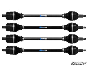 Polaris RZR 900 S/ General 7-10in. Lift Kit - Piggyback Shocks - Rhino 2.0 Axles - Red