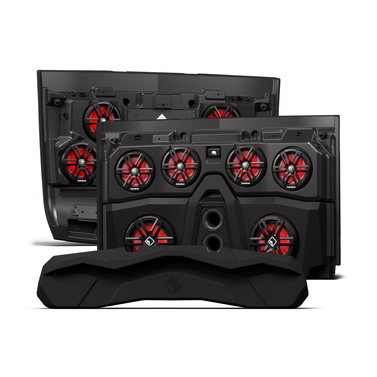 RNGR18-ROOF4M2 - Front & Rear Audio Roof for Select 2018+ Polaris Ranger Crew Models - image 2
