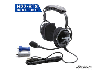 Rugged Radios ULTIMATE Alpha Audio Stereo Headset with Volume Control (OTH and BTH)
