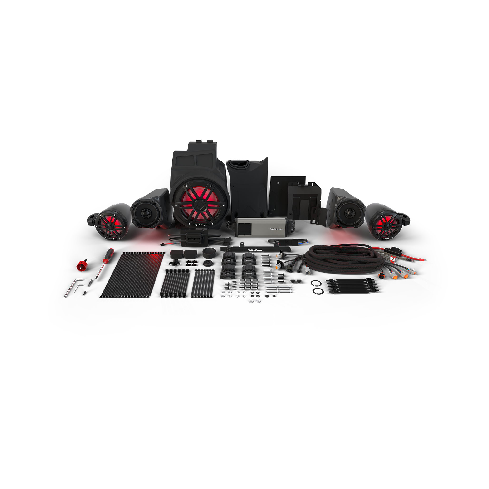 RZR19RCPXP-STG4 - 2019+ Stage 4 Audio System for Select RZR Pro XP, Pro R, and Turbo R Models with Ride Command - image 3