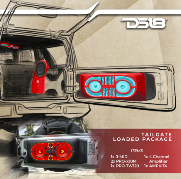 Jeep JMID Tailgate Platinum Package - DS18