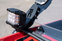 LED Light Kit | Cage Mount | 2" Black Pair | White DRL | Honda Talon 1000