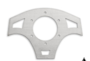 Steering Wheel Backing Plate - Ballistic D - Raw
