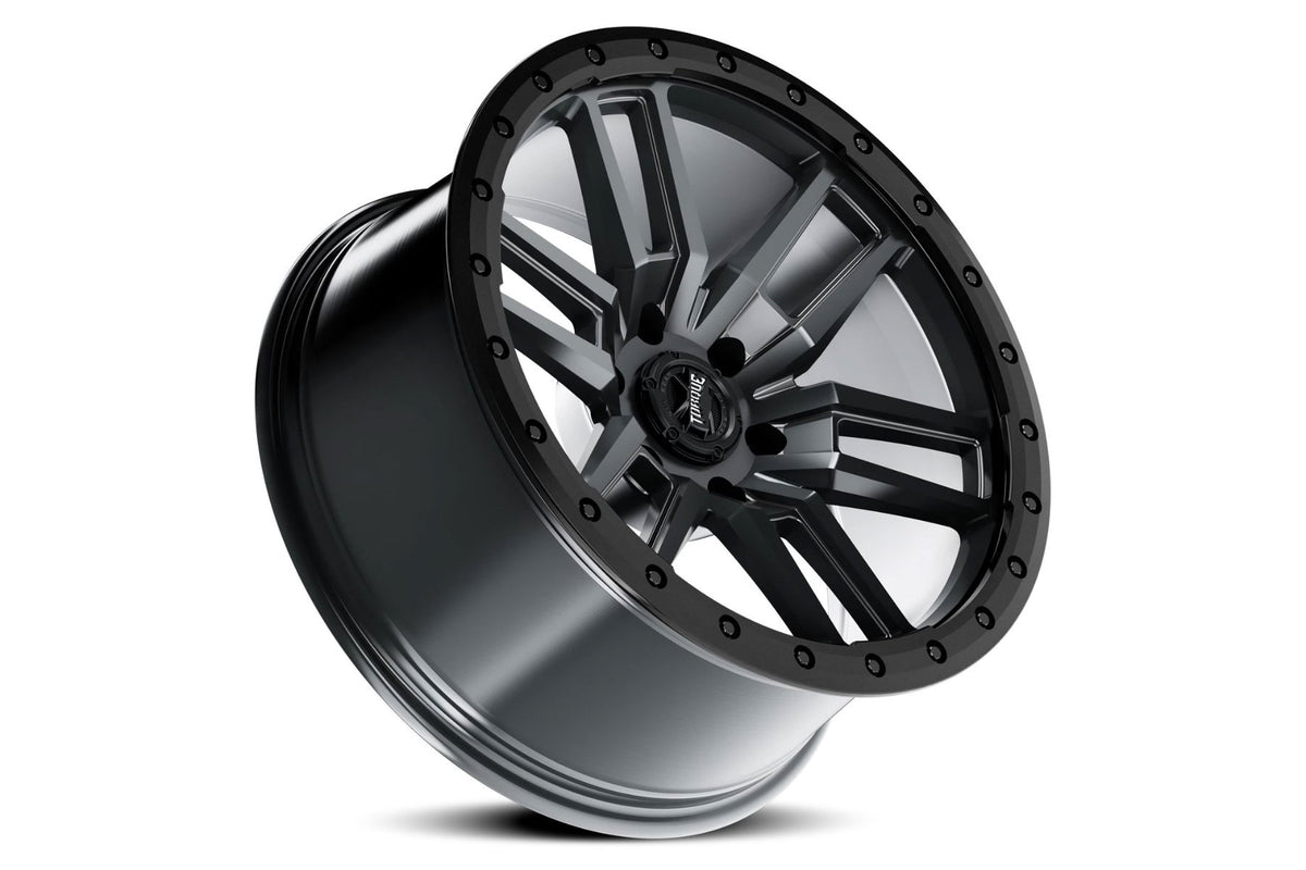 Torque Pritchett | Anthracite w/Black Lip | 20x9 | 6x5.5 | -12mm